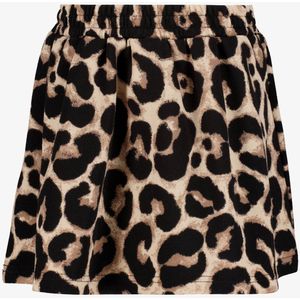 TwoDay meisjes rok met luipaardprint - Bruin - Maat 92