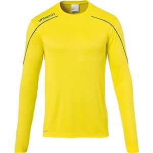 Uhlsport Stream 22 Voetbalshirt Lange Mouw Heren - Geel / Royal | Maat: 3XL