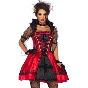 LEG-AVENUE - Sexy gothic vampieren kostuum voor dames - L