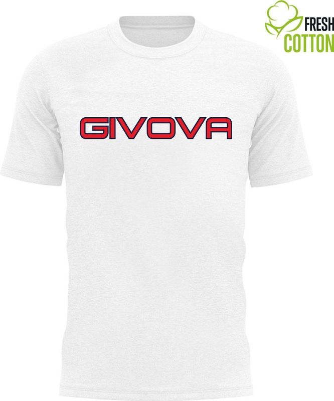 Cotton t-shirt givova spot white