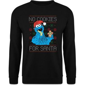 Sesamstraat Ugly Christmas | Geen Koekjes Voor Santa Sweater Heren