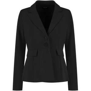 Lady Day - De Clover Blazer - Zwart - Dames - Leer