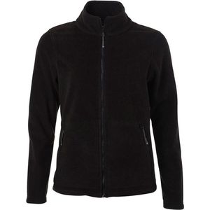 James and Nicholson Dames/dames Fleece Jasje (Zwart)