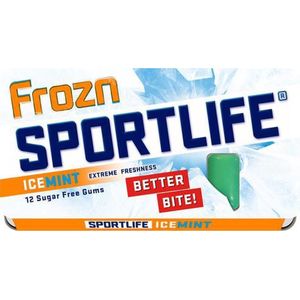 Sportlife frozn icemint kauwgom - 48 pakjes
