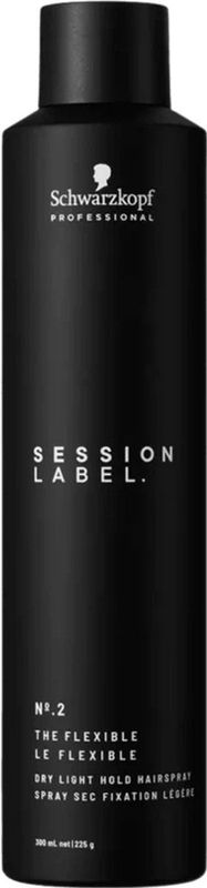 Schwarzkopf - Session Label N.2 - Haarlak - Lichte Hold - Sneldrogend - Vegan