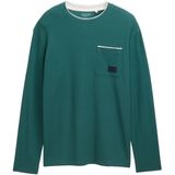 Tom Tailor - 2-in-1 - Katoenen Shirt - Lange Mouwen