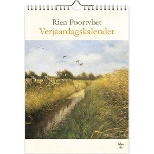 Rien Poortvliet Verjaardagskalender - Natuur - formaat A4