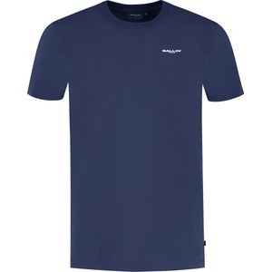Ballin Amsterdam - Stacked Outline Logo - T-shirt - Navy - Regular Fit