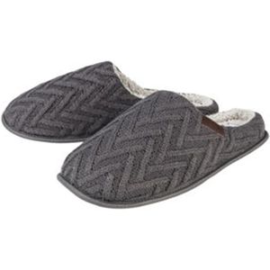 LIVERGY® Pantoffels voor heren (44/45, grijs)