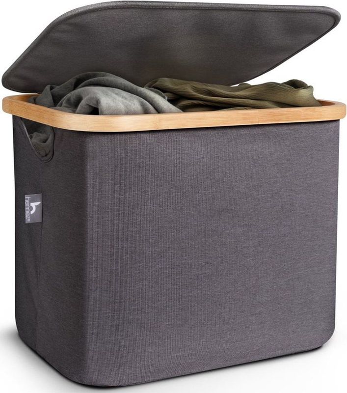 Opbergmand - Groen - Bamboe - 30x30x30 cm