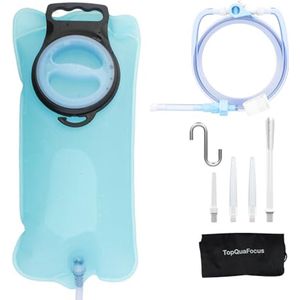 Draagbare Klysma Zak Kit voor Colon Reiniging - 2 Quart