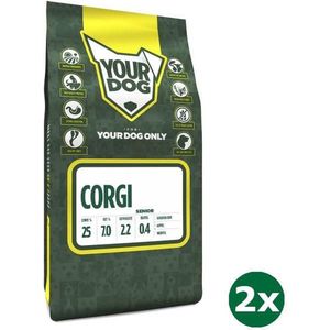 2x3 kg Yourdog corgi senior hondenvoer