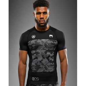 Venum x Polaris Rash Guards Camo Zwart Storm Grijs - XXL