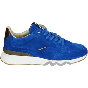 Floris van Bommel DE ZAGER 02.61 - Lage sneakersVrije tijdsschoenenHeren sneakers - Kleur: Blauw - Maat: 44.5
