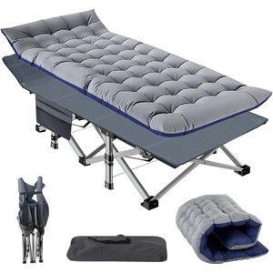 JMZR® Veldbed - Kampeerbed - Vouwbed 1 Persoons - Logeerbed