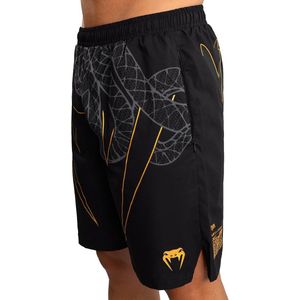 Venum Serpenti Training Shorts Zwart Zilver Goud - S