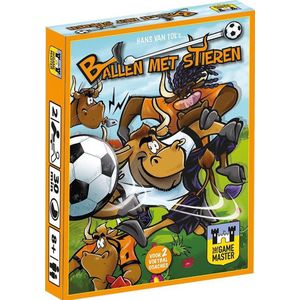 Ballen met Stieren - Humoristisch kaartspel voor 2 spelers vanaf 8 jaar