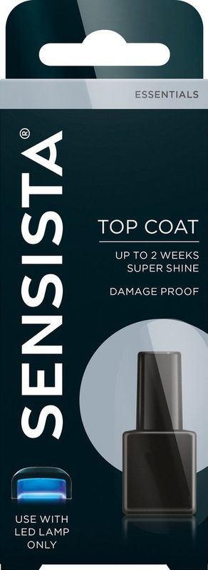 Sensista - Top Coat - Nagellak - Transparant - 10ml