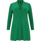 Yoek Blazer van Travelstof DOLCE Donkergroen