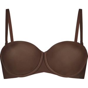 Hunkemöller Dames Lingerie Voorgevormde strapless beugel bh Jane - Bruin - maat B70