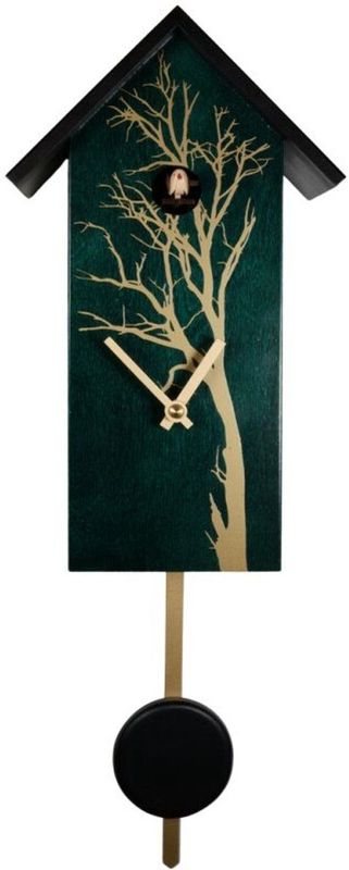 Engstler - 360/36_Q - Koekoeksklok - Notenhout - 28 cm - Kwarts