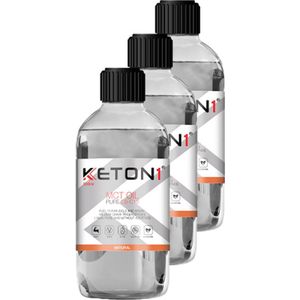 Keton1 | MCT Olie | Puur C8 | 3 stuks | 3 x 500 ml