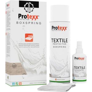 Protexx - Textile Protector en Cleantex Set - Textiel Meubelspray - Reinigen en Beschermen