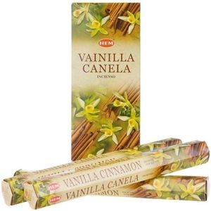 HEM Wierook - Vanilla Cinnamon - Slof (6 pakjes/120 stokjes)