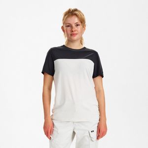 Engel Entire T-shirt voor dames 9334-243 - Bone White / Anthracite Grey - XL