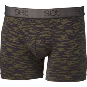 Set Look heren boxershort 18933 - Camouflage - XL - Zwart