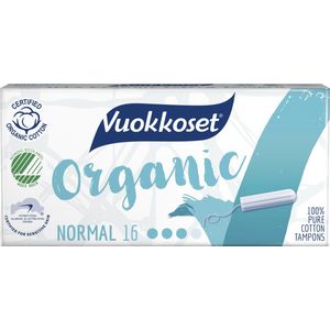 Vuokkoset - Biologische Tampons - Normaal - Organisch Katoen