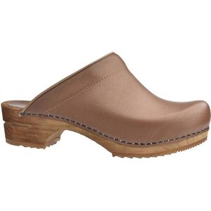 Sanita Clog offen Wood-Lars Open Cognac-45