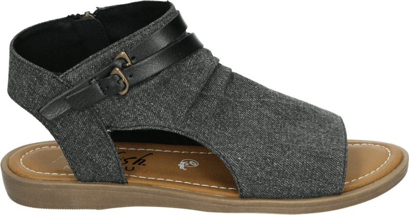 Blowfish Malibu - Denver - Sandalen - Charcoal - Imitatieleer/Stof