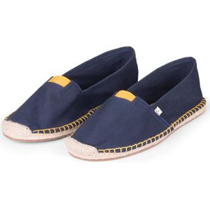 Kingdom of Wow - Heren Espadrilles Urban Nights Donker Blauw Maat 46 - Handgemaakt