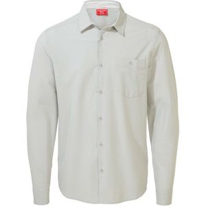 Craghoppers - UV blouse voor mannen - Lange Mouwen - Hedley - Zilver/Grijs - maat XXL