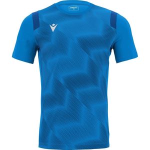 Macron Rodders Shirt Korte Mouw Kinderen - Royal | Maat: 11-12 Y
