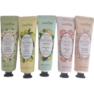 5 Handcreme - Handcreme set - Hand creme - Tegen droge handen
