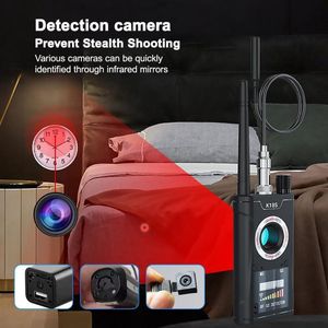 Verborgen Camera Detector Infrarood Camera Sweeper Spy Detector voor GPS trackers- luisterapparaten Spy Camera