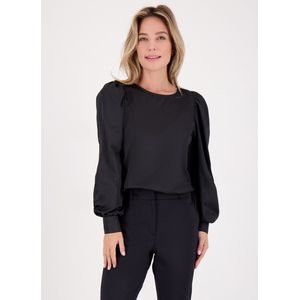 Je m'appelle Dames Top Met stretch - Zwart - Maat XXL