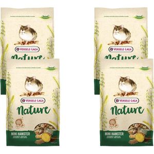 Versele-Laga Nature Mini Hamster - Hamstervoer - 4 x 400 g