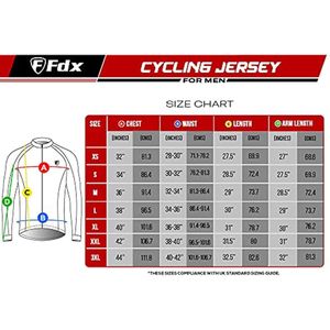 Thermisch Fietsshirt voor Heren - Lange Mouwen, Waterafstotend en Winddicht