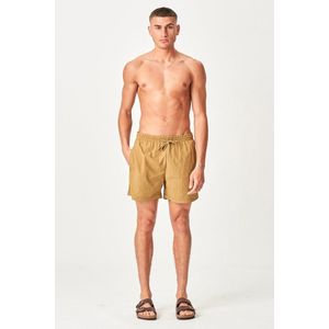 TeeShoppen - Premium Zwemshorts - Khaki - Zwembroeken