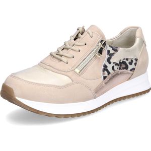 Waldläufer dames sneaker Vicky beige leo