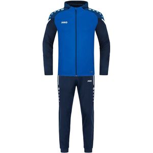 Jako - Performance - Trainingspak - Royal / Marine - Polyester Met Capuchon