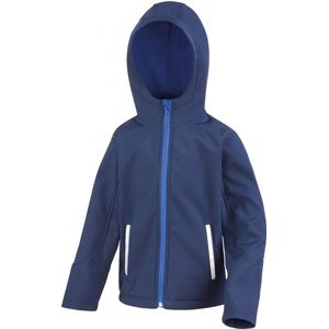 Jas Kind 7/8 years (7/8 ans) Result Lange mouw Navy / Royal Blue 93% Polyester, 7% Elasthan