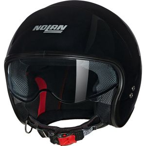 NOLAN - N21 06 Classico - Open Face Helm - Glanzend Zwart - Polycarbonaat