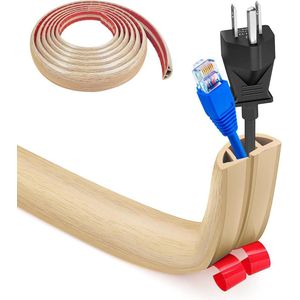 Small Cable Tray Self-Adhesive Bottom Cable Bridge 5m x 3cm - Flexible and Easy to Cut