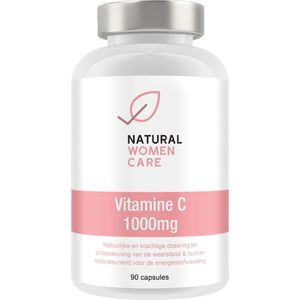 Natural Women Care - Vitamine C 1000 mg - Vitamine - Weerstand - anti oxidant - bij vermoeidheid - celbeschermend - Vegan