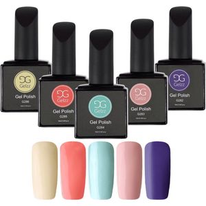 Gelzz Gellak Flourish Collectie - Lente - Dekkende kleuren - 10ml - Vegan