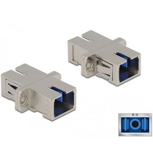 Optische vezel koppeling SC simplex vrouw naar sc simplex vrouwelijke single-mode metaal met één modus